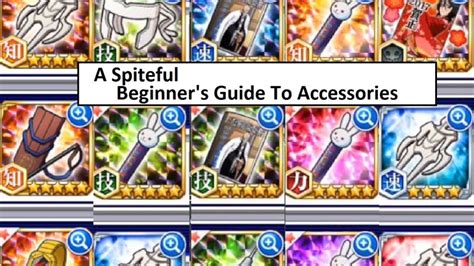 bleach brave souls accessories guide.